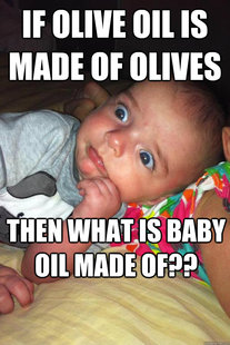 baby oil