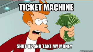 fry take my money