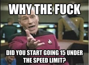 ANNOYED PICARD