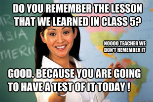 Unhelpful High School Teacher