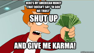 fry take my money