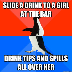 Socially Awesome Awkward Penguin