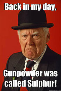 Pissed old guy