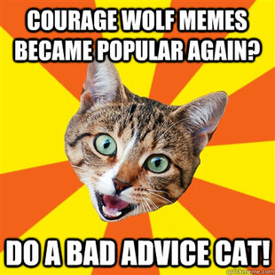Bad Advice Cat