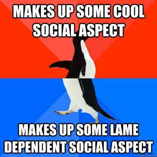 Socially Awesome Awkward Penguin