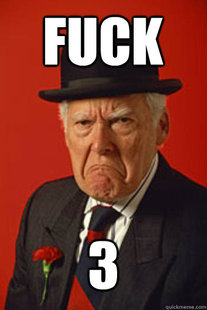 Pissed old guy