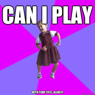 Socially awesome kindergartener