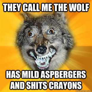 Retarded Wolf