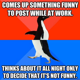 Socially Awesome Awkward Penguin