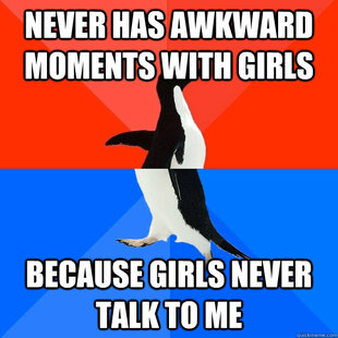 Socially Awesome Awkward Penguin