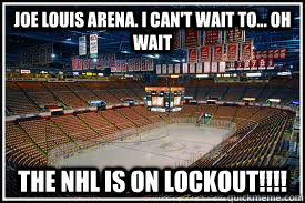 Jou Louis Arena NHL