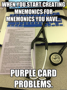 purple card