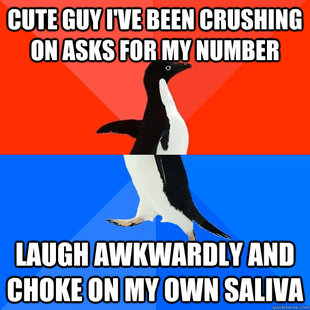 Socially Awesome Awkward Penguin