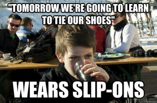 Lazy Elementary School Kid