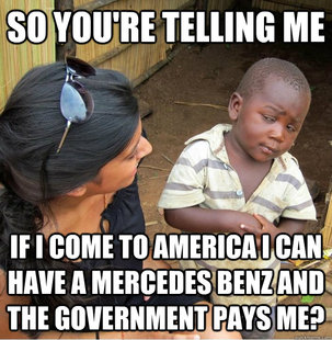 Skeptical Third World Kid
