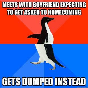 Socially Awesome Awkward Penguin