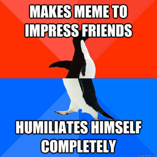 Socially Awesome Awkward Penguin