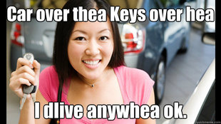 Female Asian Driver