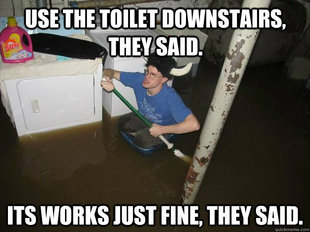 Do the laundry they said