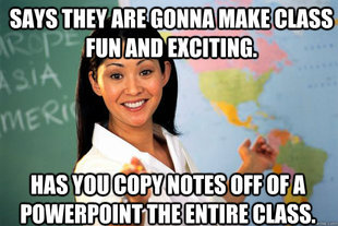 Unhelpful High School Teacher