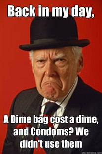 Pissed old guy