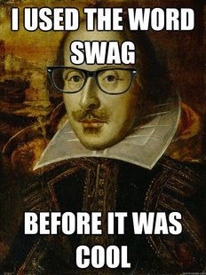 Hipster Shakespeare