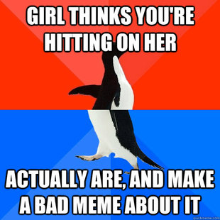 Socially Awesome Awkward Penguin