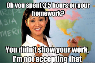 Unhelpful High School Teacher