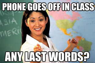 Unhelpful High School Teacher