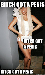 Lady Gagas Penis
