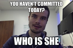 Overly attached programmer