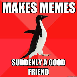 Socially Awesome Penguin