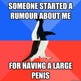 Socially Awkward Awesome Penguin