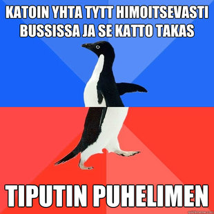 Socially Awkward Awesome Penguin