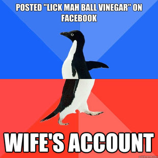 Socially Awkward Awesome Penguin