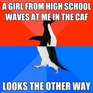 Socially Awesome Awkward Penguin