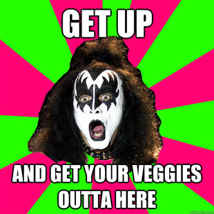 Shocked Gene Simmons