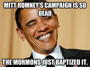Laughing Obama