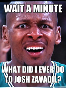 Baffled Ray Allen