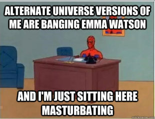 Spiderman Masturbating Desk