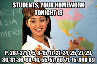 Scumbag Teacher