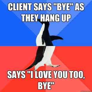 Socially Awkward Awesome Penguin