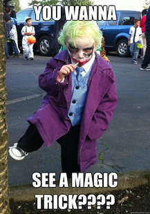 Joker kid