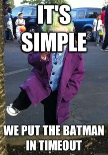 Joker kid