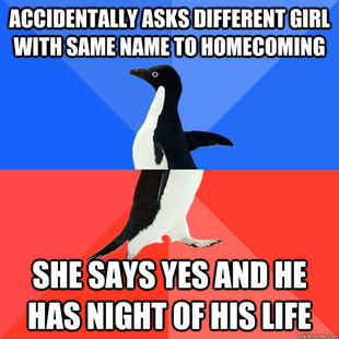 Socially Awkward Awesome Penguin