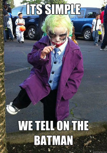 Joker kid