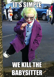 Joker kid