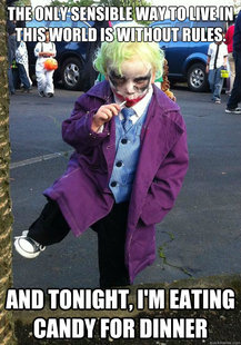 Joker kid