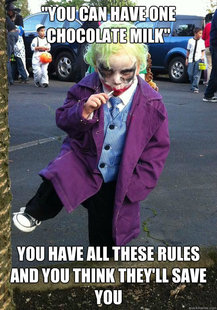Joker kid
