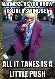 Joker kid